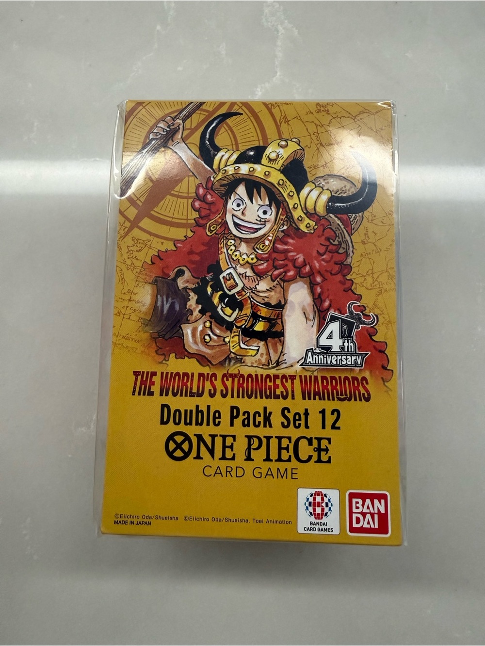 Onepiece Card Game Double Pack Set 12 - Yellow